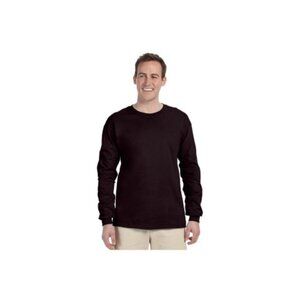 Adult Ultra Cotton® 6 oz. Long-Sleeve T-Shirt - G240 - XL
